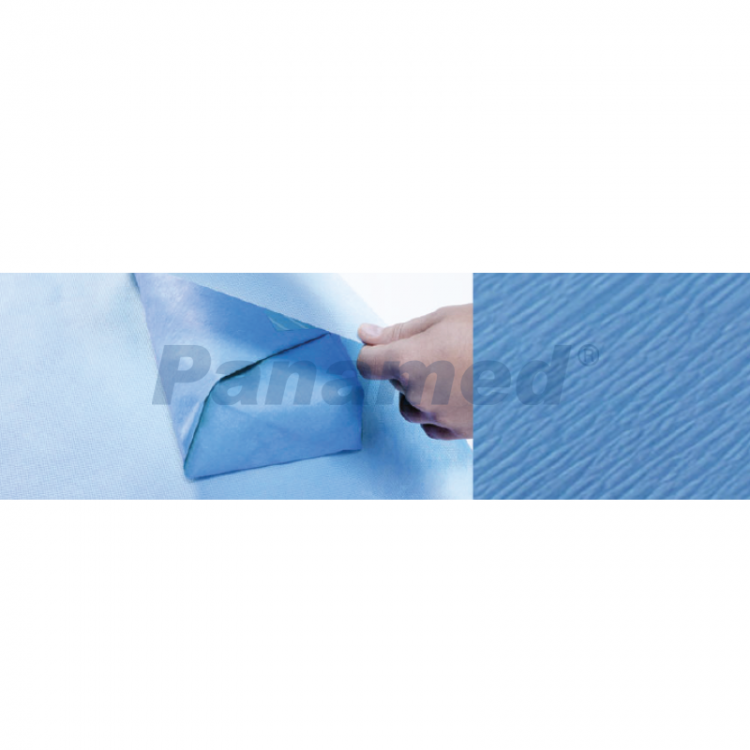 Steripak Crepe Paper Wrapping Sheets (Blue) 500s